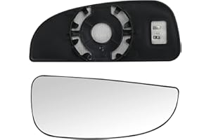 RASHION Spiegelglas Heizbar Kompatibel mit Jumper Ducato Boxer 2006-2020 Spiegelglas Außenspiegel Glas (Rechts)