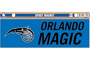 Rico Industries NBA Basketball Orlando Magic 4 x 10 Team Spirit Magnet - Car, Home Décor - Refridgerator, Office, Kitchen