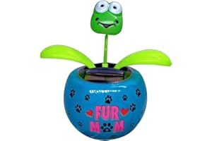 MEINDIN Solar Wackelfigur Auto, Auto-Armaturenbrett-Zubehör, tanzende Blume, Armaturenbrett-Dekoration, Heimtisch, Schreibtisch, Armaturenbrett, Auto-Dekoration, solarbetriebenes Ornament