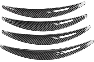 Aublinto Autoreifen Kotflügel,4 Stück Auto Kotflügel Auto Schmutzfänger Spritzschutz Auto Kotflügelverbreiterungen Auto Spritzschutz Spritzlappen Kompatibel mit Modell 3