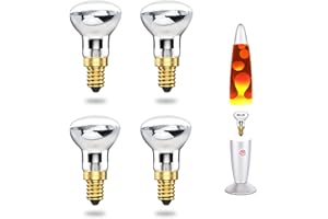 Bonlux 25W E14 ampoule de lampe à Lave R39 réflecteur ampoule lampe à lave 25W E14 R39 ampoule de lampe à lave (4pcs)
