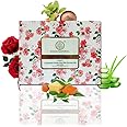 Khadi Natural Soap Kit| Assorted Handmade Soaps | Natural Bathing Soap | Handmade Soap with Essential Oils | Moisturizing Soap for Body | Suitable for All Skin Types | Pack of 4