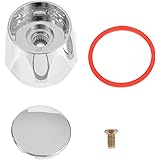 Angoily Rubinetti per vasca da bagno Manopola Maniglie per rubinetto 5 pezzi Kit di ricambio per maniglia a leva in metallo K