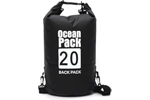 Micacorn Waterproof Bag, Dry Bag with Long Adjustable Strap for Kayaking, Boating, Canoeing, Fishing, Rafting, Hiking, Swimming, Camping, Snowboarding