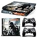 Produktbild Playstation 4 + 2 Controller Aufkleber Schutzfolie Set - The Division /PS4