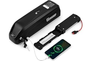 EIFDUHP 36V 48V Ebike Battery 10AH 13AH 15AH 17.5AH 20AH, Electric Bike Lithium Battery with Charger, Base & BMS for 200W 250W 350W 500W 750W 1000W 1500W Bicycle Motors