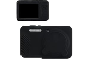 MUZIRI KINOKOO Kodak Pixpro FZ55 skyddsfodral i mjukt silikon för Kodak FZ55 digitalkamera med avtagbart linsskydd, tunt och