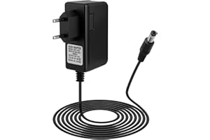 RAITWAHL 12V 3A Adaptateur Secteur 36W Universel, Chargeur AC-DC pour LED, Routeurs, Caméras, Haut-parleurs, Système Téléphonique, Conversion AC/DC avec Protection Surtension, Court-Circuit, Surchauffe, Noir