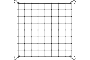 VIVOSUN Elastic Trellis Net, 120 x 120 cm, Black, Square, Garden Netting, Plastic with Elastic Thread, Climbing Plant Support Structure