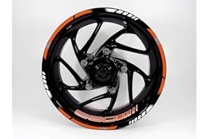 ‎BIKE-LABEL BIKE-label Felgenbett mit Felgen-Aufkleber Set kompatibel mit KTM 690 Duke 710038