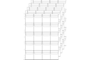 DBALL 14 Piezas Album Monedas Coleccion Páginas de Bolsillo para Monedas Estándar de 9 Hoyos Transparente para la Mayoría de las Monedas de Tamaño (20 Bolsillos)