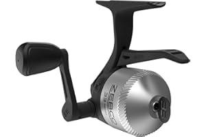 Zebco 33 Moulinet de pêche Spincast Quickset Anti-Retour avec Alerte de Morsure, Cadran Lisse, Frein réglable, Engrenages puissants entièrement métalliques avec Un Cadre en Graphite léger