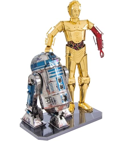 Metal Earth Star Wars BB-8 – Maquette 3D en métal Kit de Modèlisme –Puzzle 3D de 4,7 x 4,7 x 7,6 cm - 570271
