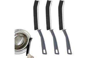 BAICAI 3 Stück Hartborsten Eckenreinigungsbürste,Spaltreinigungsbürste,Hard-Bristled Crevice Cleaning Brush,Für Tiefenreinigung von Fenstern, Badezimmern, Küchenspülen und Fliesenfugen