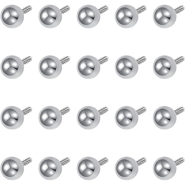 CJAPGJW Lot De 20 Boules De Piercing De Langue - 1,2 X 3 Mm