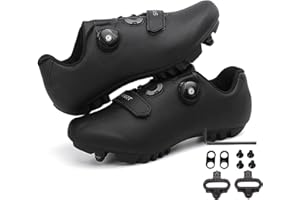 MEIJU Mateju Zapatilla de Ciclismo Hombre Mujer, Adulte Zapatos Bicicleta de Montaña Carretera Exterior MTB Compatibles con SPD Lock System, Unisex Adulto Ciclismo Bicicleta Estatica
