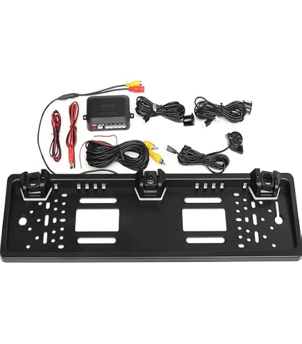 Kit di sensori di parcheggio universali, display a LED, 4 sensori da 22