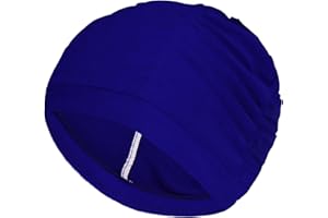 Lin's Liliana Cuffia da nuoto per capelli lunghi – Cuffia da nuoto per donne e ragazze – Cuffia da bagno comoda vestibilità cappello da nuoto scalabile