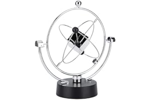 Raguso Newton Orologio da polso per casa, ufficio, con pendolo, Newton, perpetual movimento macchina, pendolo di Newton, palla da ufficio, decorazione per macchina a movimento perpetuo