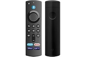 HAOKIANG Voice Remote (3rd Gen) Control Replacement with Voice Function Fit for TVs Stick/4K/4K Max/Lite/TV Cube and Fit for Smart Tvs Cube (2nd Gen, 3rd Gen)