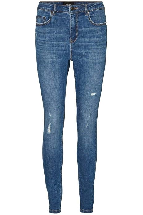 Vero Moda Women's Skinny Jeans, Black (Black Black), 36/ L34 (Manufacturer  Size: Small): Buy Online at Best Price in UAE - Amazon.ae