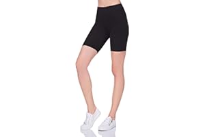 SOFTSAIL Leggings 1/2 en coton majoritaire pour femme - Short de sport actif décontracté au-dessus du genou - Tailles 36 à 56