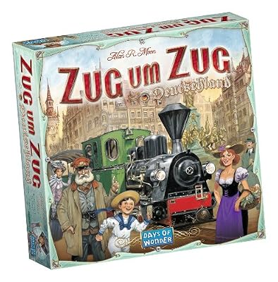 Asmodee - 851761 - Jeu - Les Aventuriers Du Rail Allemagne