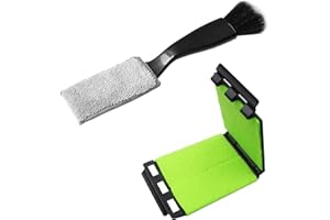 TYFGRT Pack of 2 String Cleaners, 1 Piece String Cleaning Brush, Lightweight and Portable Design, Clean the Strings Effectively, Extend the Life of the Strings, Bass and Other Musical Instruments