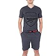 Arsenal FC Mens Pyjamas Short Loungewear Official Football Gift