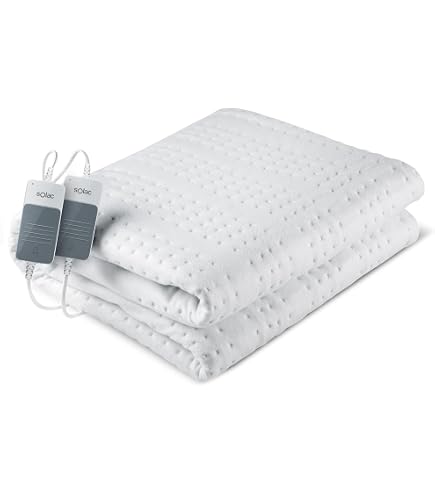 Scaldaletto Elettrico Doppio Pekatherm UP205 – 140x160 Cm, 2 Regolatori, 2 Livelli Di Calore, 100% Poliestere