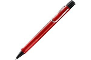 ‎LAMY Lamy safari red Kugelschreiber - zeitlos klassicher Kuli mit ergonomischem Griff & robustem ASA-Kunststoff - inkl. Großraummine M 16 in Strichbreite M in blau