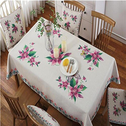 Casual Dining Essentials Oblong Tablecloth Linen Place Settings tablecover for coffee table dining table wedding party , 5 , 130*180cm