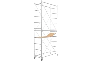 SC Edil Fabbrica Trabattelli Échafaudage, hauteur de travail 5 m, en acier, série SUPER HOBBY, fabriqué en Italie, I SCEDIL