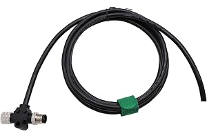 HangTon NMEA 2000 Nätverkskabel med Tee T-kontakt 5 stift för marin båtsensor, diagramplotter, GPS-antennsensor, givare, autopilot, vattentät, skärmad, 2 m