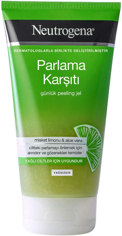 neutrogena visibly clear pore&shine peeling jel 150 ml
