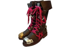 ERIMEI Sparkle Cosplay Stiefel Schuhe for League of Legends jinx