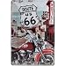 Produktbild Nostalgic-Art 22164 US Highways - Route 66 Lone Rider, Blechschild 20x30 cm