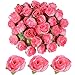 Produktbild JNCH 50 Stücke Künstliche Blütenköpfe Blumen Köpfe Rosenköpfe Rosen Kopf Kunstblumen Seide Klein deko für Hochzeit Feste Partei Haus DIY Basteln