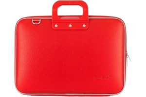 Bombata Classic - Mallette pour ordinateur portable - Sac à bandoulière - Rosso 17"