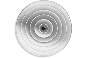 Vaello La Valenciana Couvercle en Aluminium Lisse, 28 cm, Aluminium, Argent