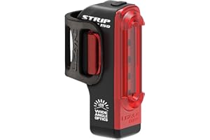 Lezyne Negro LUZ Strip Drive Trasera 150 LUMENS, Adultos Unisex, Medio