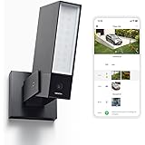 Netatmo Telecamera Wifi Esterno, Luce integrata, Sensore di Movimento, Visione notturna, Senza abbonamenti, NOC-IT
