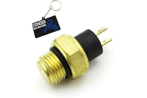 Stoneder M16 ATV Radiatore Termico Ventola di Raffreddamento Interruttore Per 250cc Raffreddato ad Acqua Quad 4 Ruote Scooter Ciclomotore