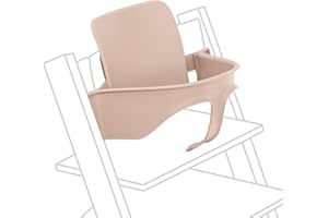 Stokke Tripp Trapp Baby Set 2, Rose sérénité - Pour 6-36 Mois - Transformez Tripp Trapp en une chaise haute confortable - Compatible uniquement avec les chaises produites après mai 2003