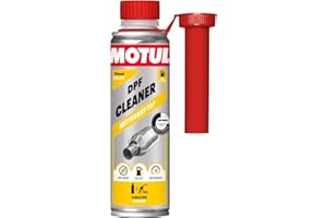 Motul - Nettoyant Filtre à Particules Diesel - Additif FAP Moteurs Diesel - Performance - Réduction des Émissions et Consommation - Idéal Avant Contrôle Technique - DPF Cleaner Diesel - 300 ML