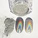 Sindy New 1g/Box Holographic Laser Powder Nail Glitter Rainbow Pigment Manicure Chrome Pigments