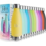 HoneyHolly Stainless Steel Water Bottle, Double Walled Vacuum Insulated 350/500/600/750ml Bpa Free, 12 Hours Hot/24 Hours Col
