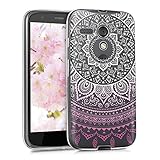 moto g handytasche STYLISCHER SCHUTZ: Das Druck Motiv auf dem durchsichtigen Schutzcase verpasst Deinem Smartphone eine tolle neue Optik. Die sich gummiert anfühlende Handy Tasche ist zudem reißfest.