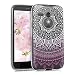 Produktbild kwmobile Motorola Moto G (1. Gen) Hülle - Handyhülle für Motorola Moto G (1. Gen) - Handy Case in Rosa Weiß Transparent