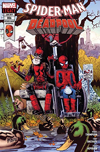 Cover zum Buch Spider-Man / Deadpool: Greise und Geh...
